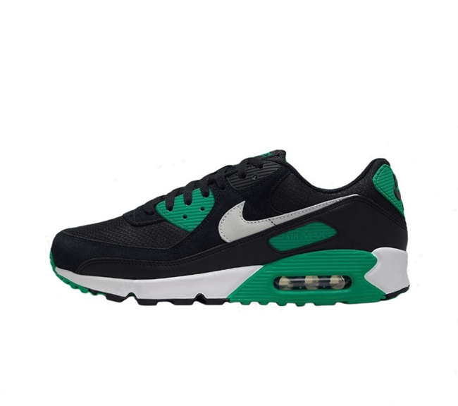 Men's Running weapon Air Max 90 Black/Green Shoes 0130